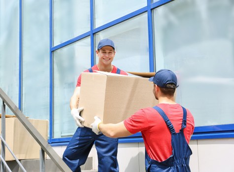 Local movers preparing for a residential move in Marks Gate