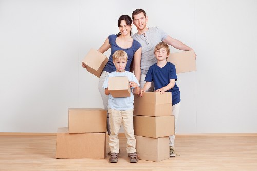 Office removals team planning a business move in Marks Gate