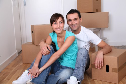 Commercial moving truck service for Marks Gate businesses