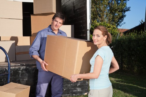 Careful furniture and appliance transport with a local moving van